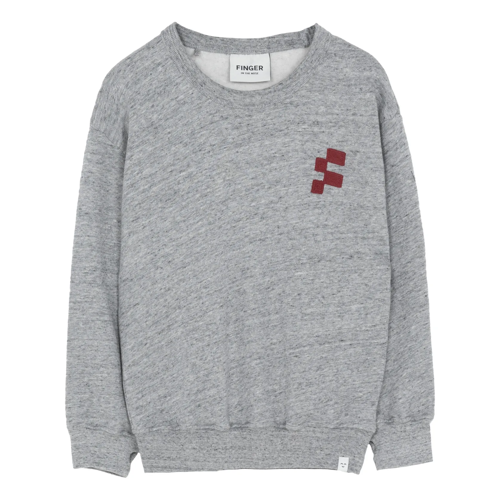 Finger In The Nose Grey Sweat Blast
