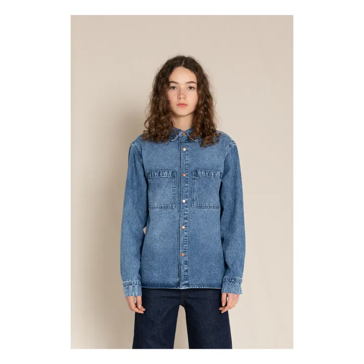 Chemise Enara | Bleu- Image produit n°5