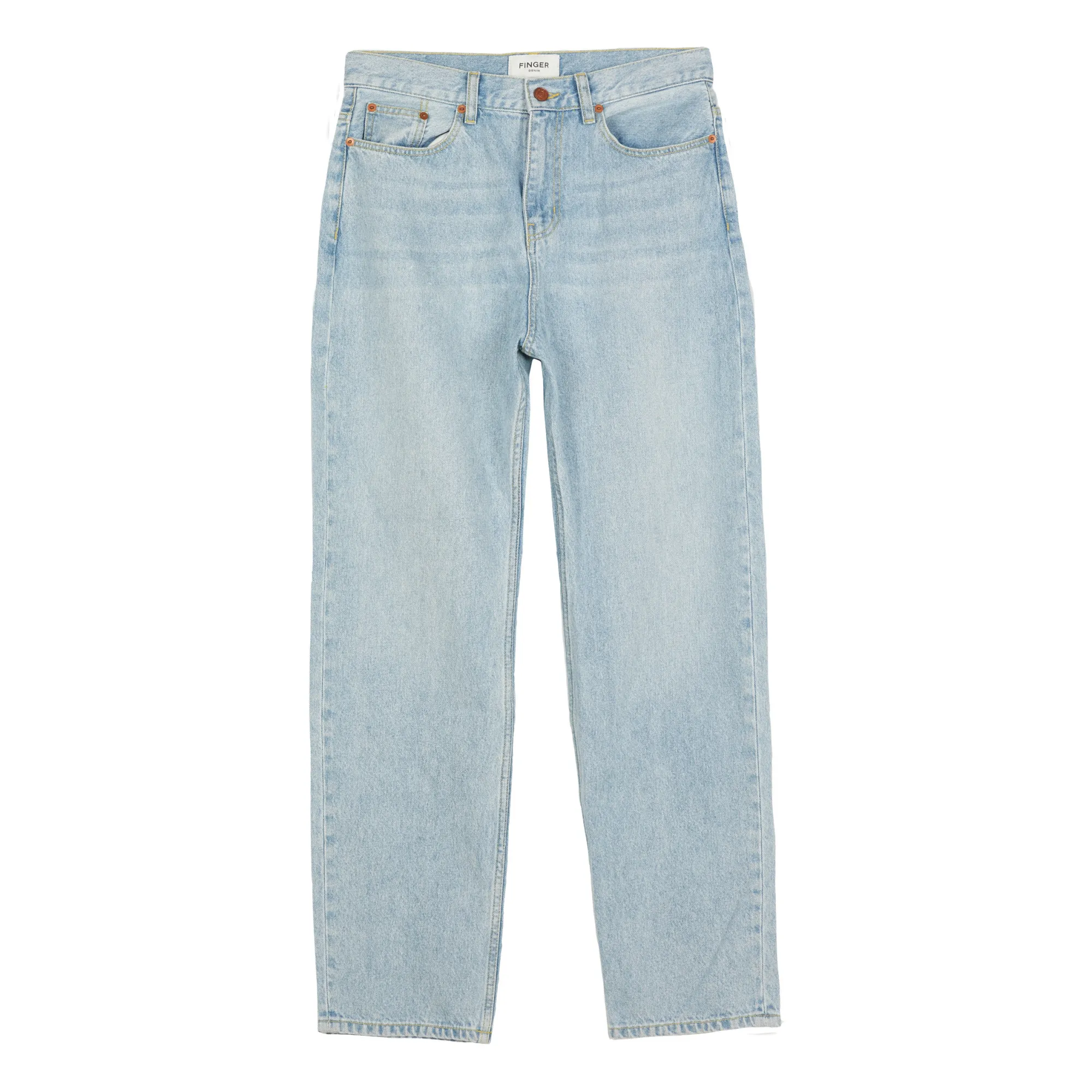 Finger In The Nose Denim Bleached High Waist Jeans Cher