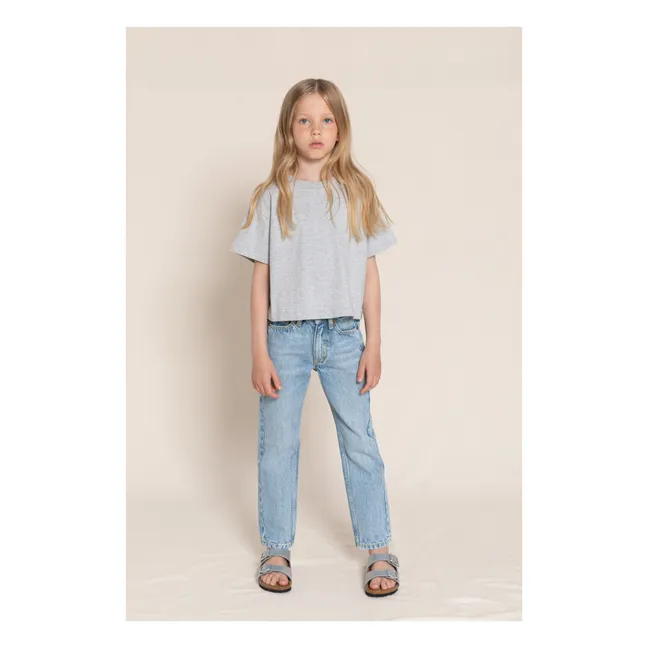 Jean Taille Haute Cher | Denim bleached