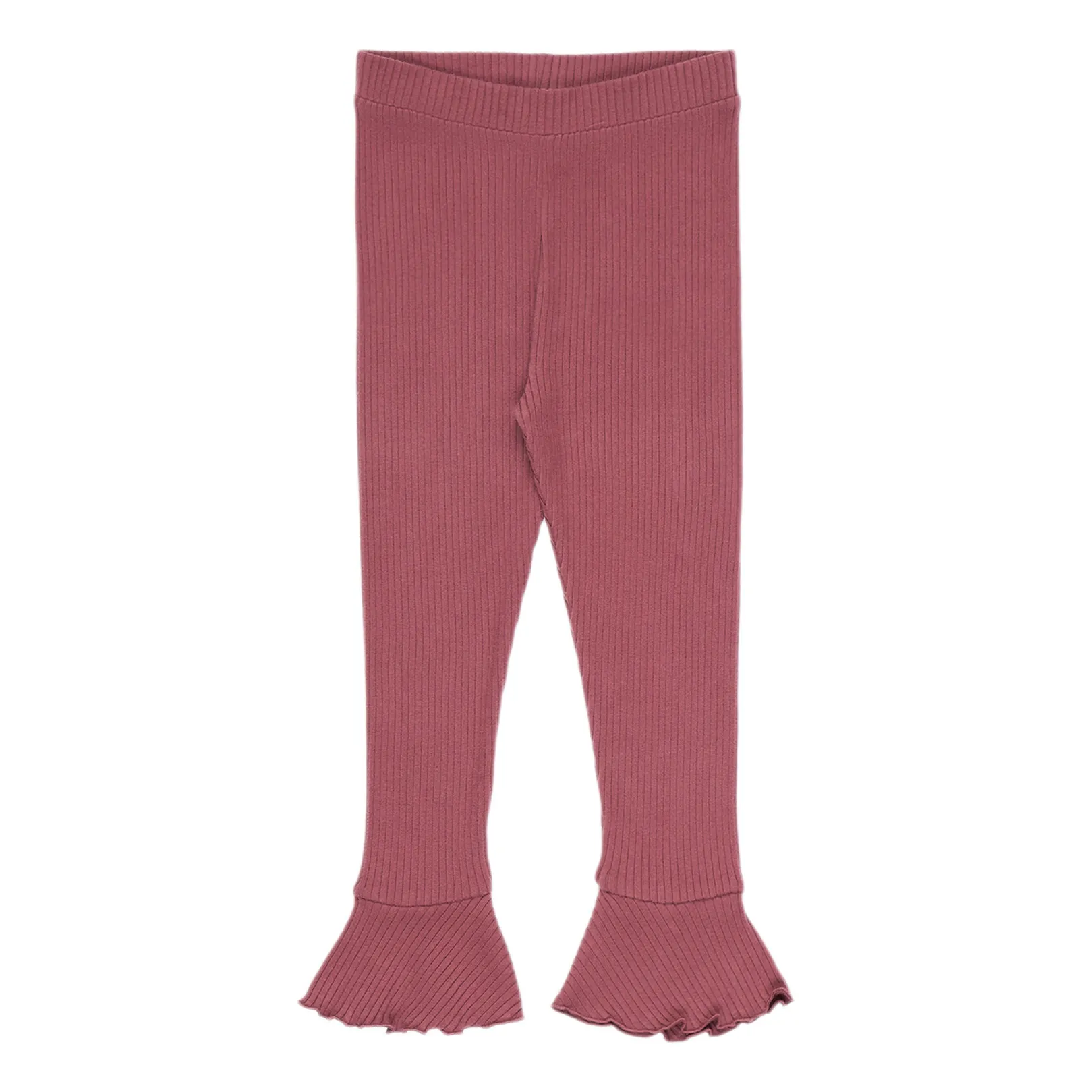 The New Society Raspberry Red Betsy Flare Legging Responsible Cotton