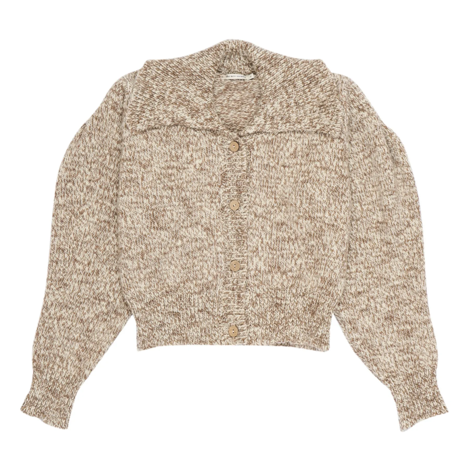 The New Society Women's Heather Beige Valeria Cardigan - Collection