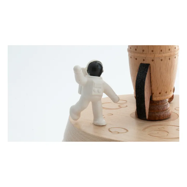 Boite à musique en bois Spationaute- Image produit n°2