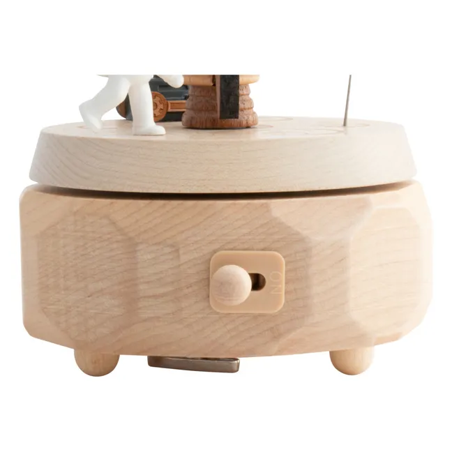 Caja de música de madera Spationaut