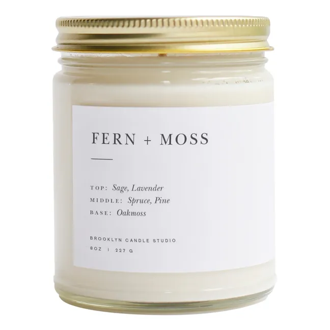 Kerze Minimalist Fern + Moss - 212 g