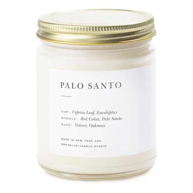 Candela Palo Santo minimalista - 212 g