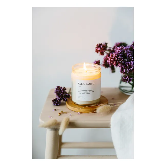 Candela Palo Santo minimalista - 212 g