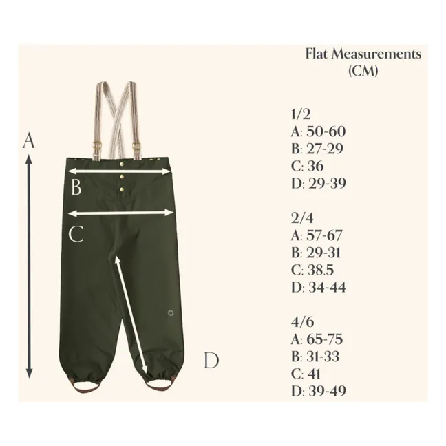 Pantalon Imperméable Recyclé | Marron