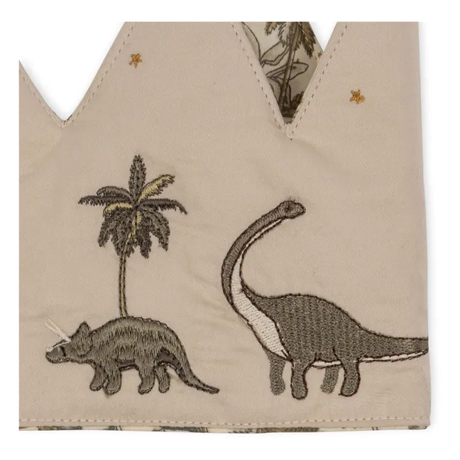 Geburtstagskrone Dino | Seidenfarben
