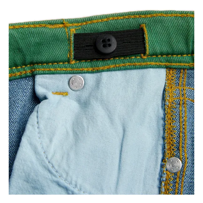  Jeans in Cotone Organico Mini Rodini x Wrangler | Blu