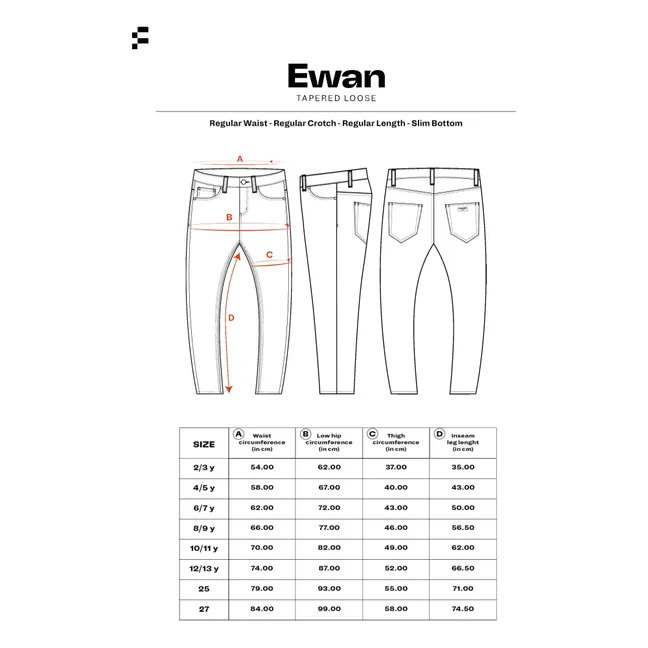 Jean Comfort Ewan | Vintage blue denim