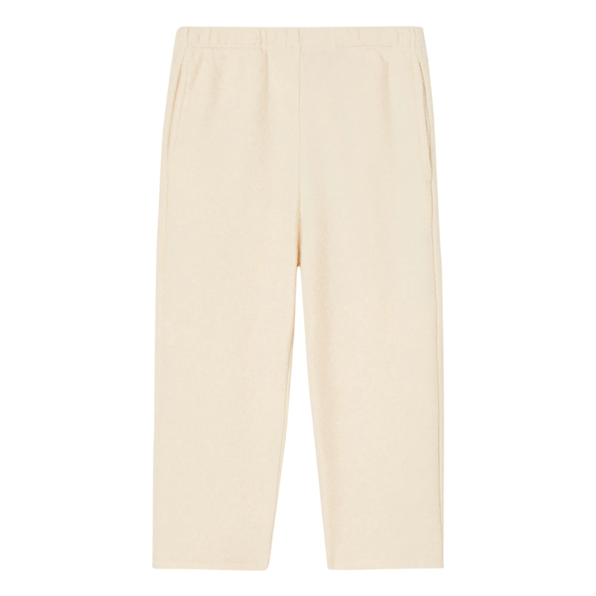American Vintage Ecru Bobypark Organic Cotton Joggers