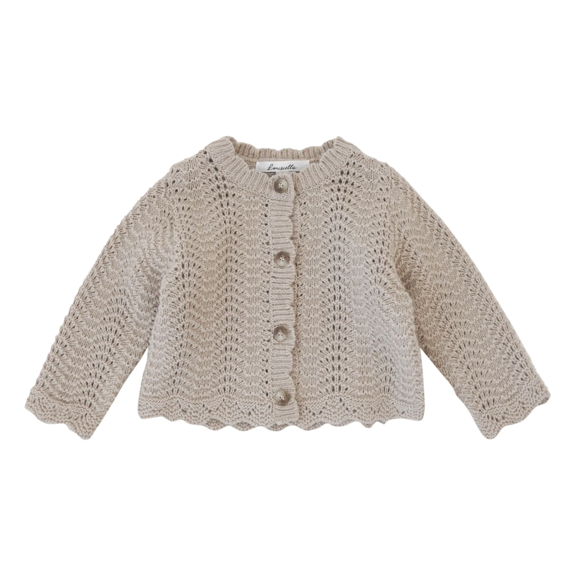 Louisiella Beige Estelle Cardigan