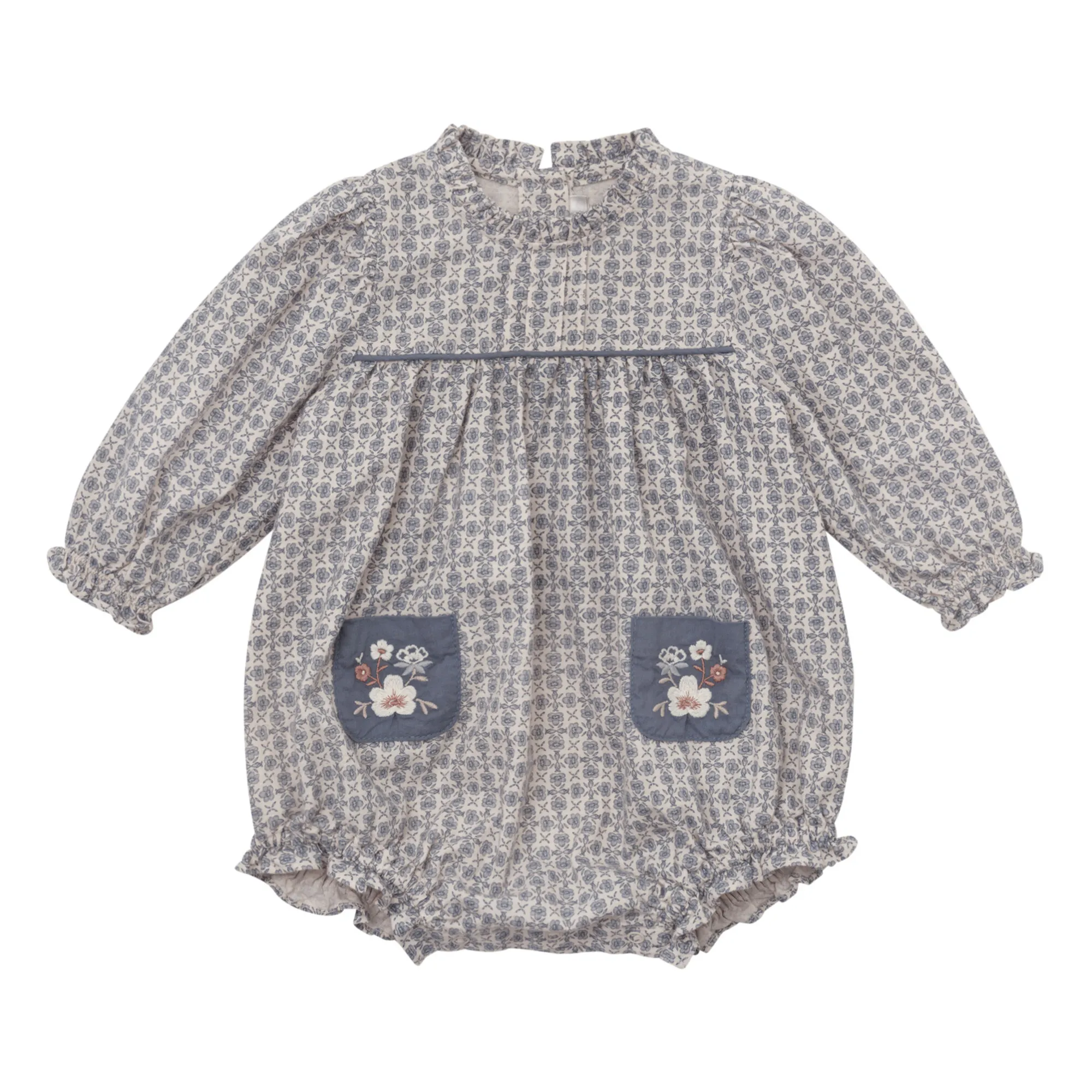 Louisiella Blue Aislinn Romper
