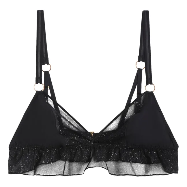 Sujetador metálico Vasco | Negro