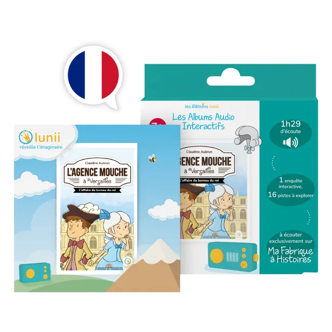 Coffret livre audio - L'Agence Mouche à Versailles