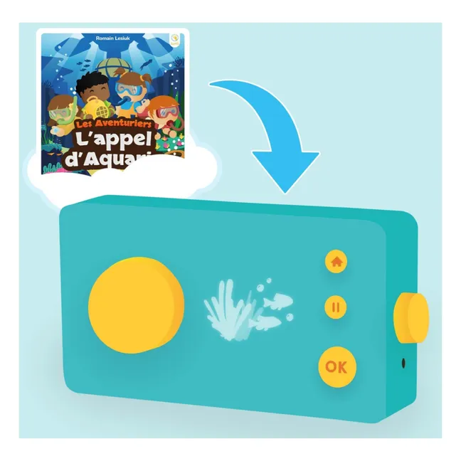 Set de audiolibro (francés) -  L'appel d'Aquaria