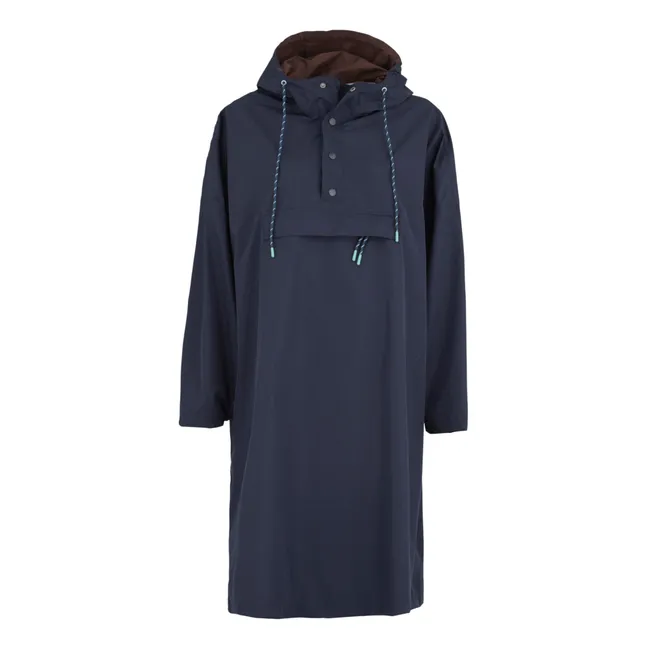 Waterproof Poncho | Navy blue