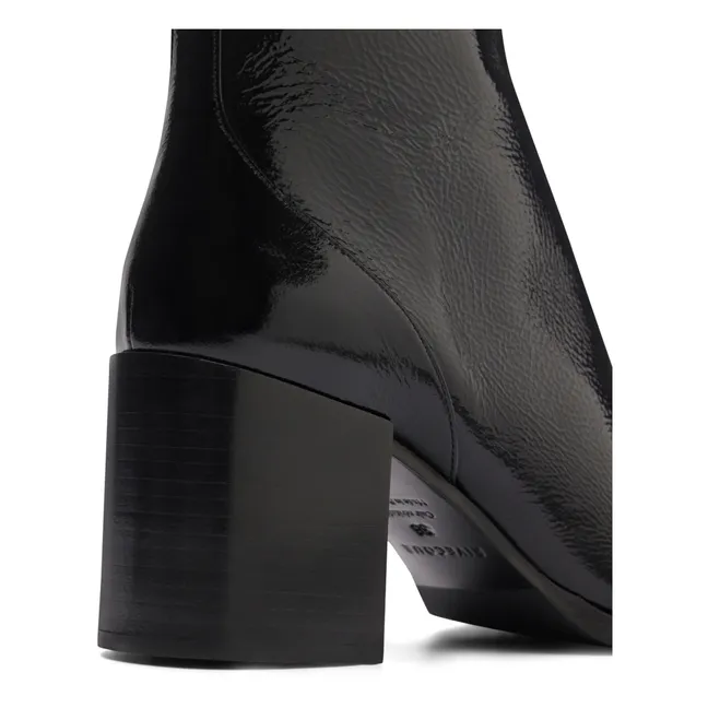 Boots Vernis N°660 | Noir