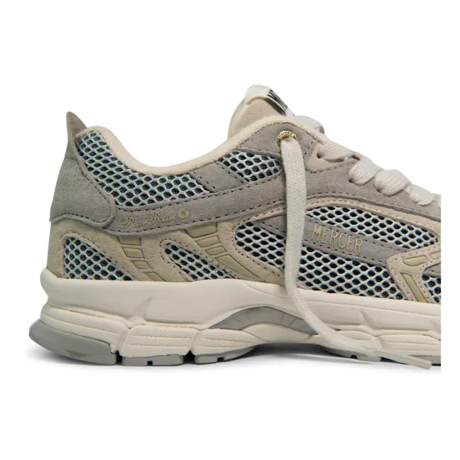 Baskets The Re-Run Nubuck | Gris clair