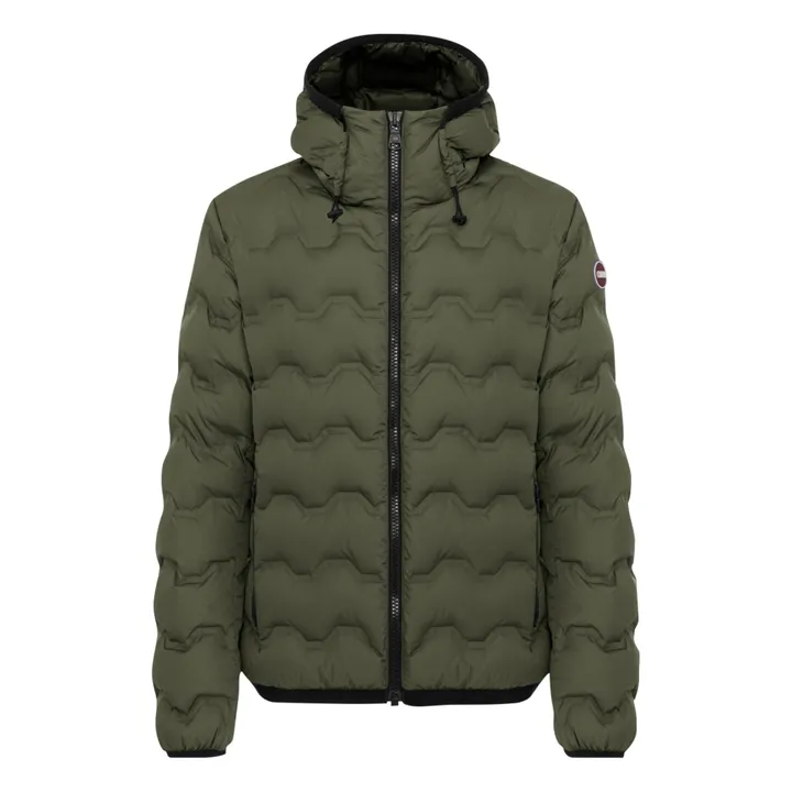 Gesteppte Daunenjacke Herren | Khaki- Produktbild Nr. 0