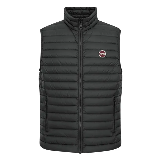 Men's Sleeveless Padded Puffer Jacket | Charcoal grey