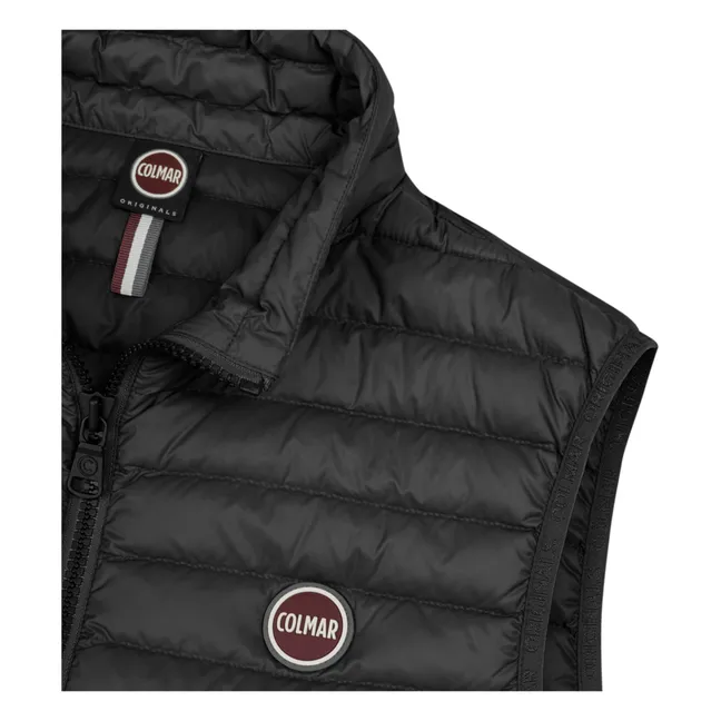 Men's Sleeveless Padded Puffer Jacket | Charcoal grey