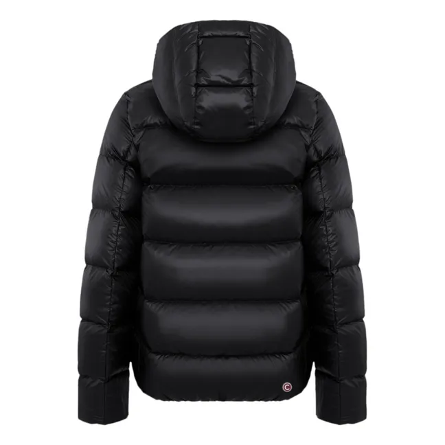 Women's Hooded Padded Puffer Jacket | Black