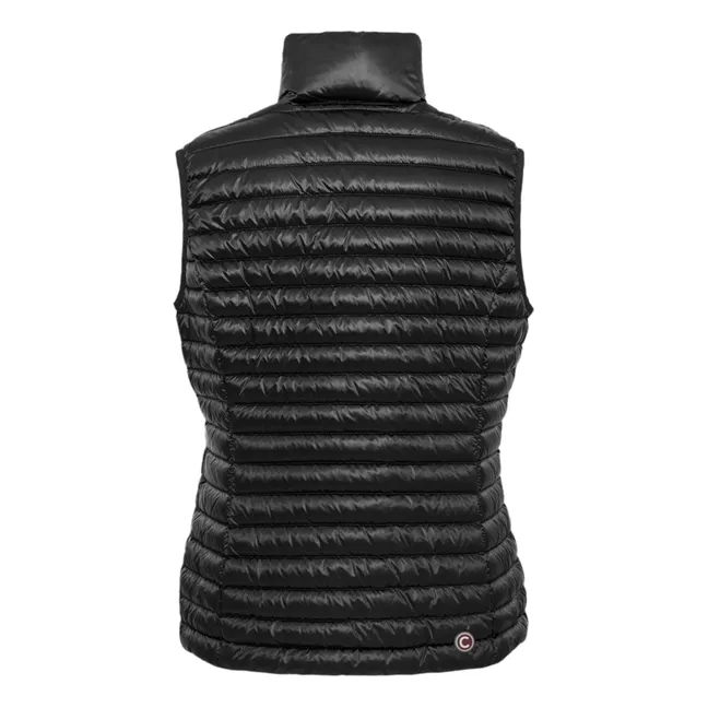 Women's Sleeveless Padded Puffer Jacket | Black