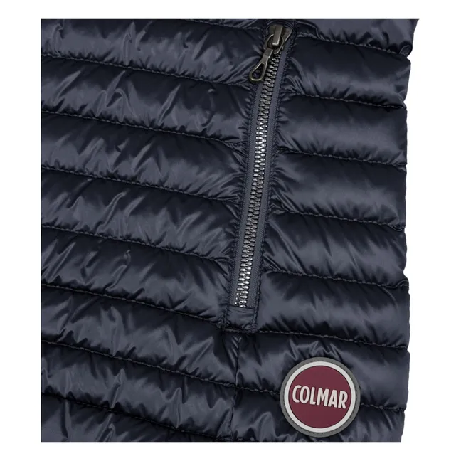 Women's Sleeveless Padded Puffer Jacket | Navy blue