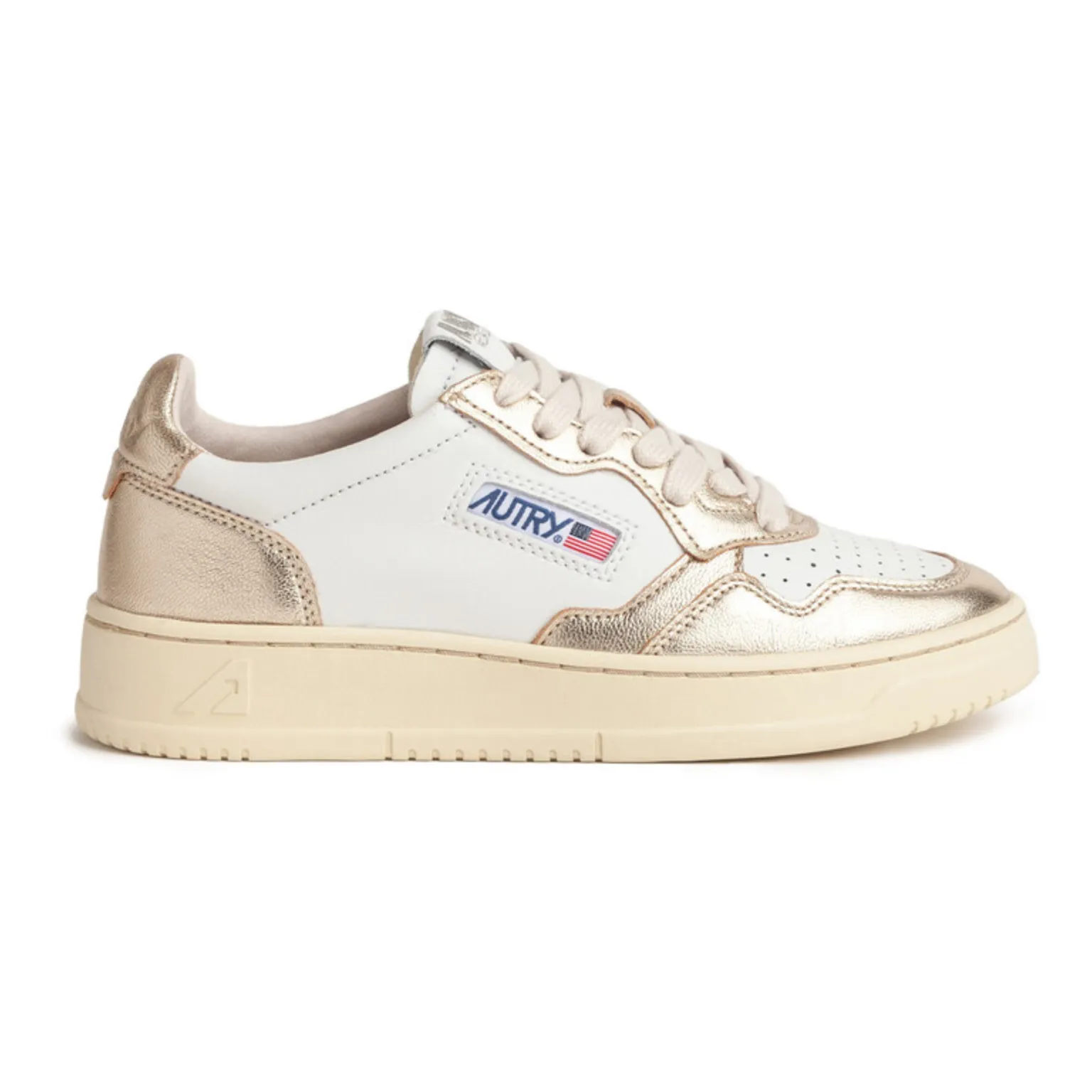 Baskets Medalist Low Bicolore | Champagne- Image produit n°0