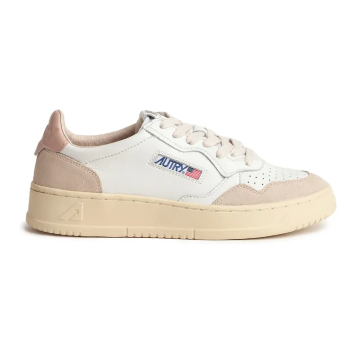 Medalist Low Leather/Suede Sneakers | Pale Pink- Product image n°0