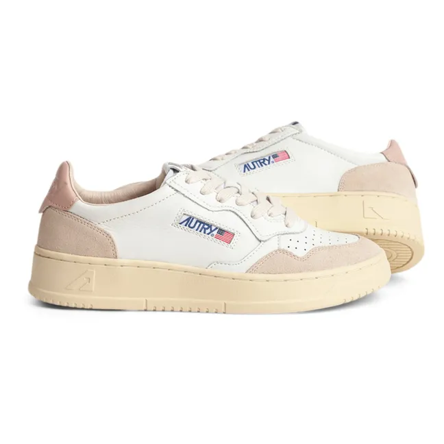 Zapatillas Medalist Low Piel/Ante | Rosa Pálido