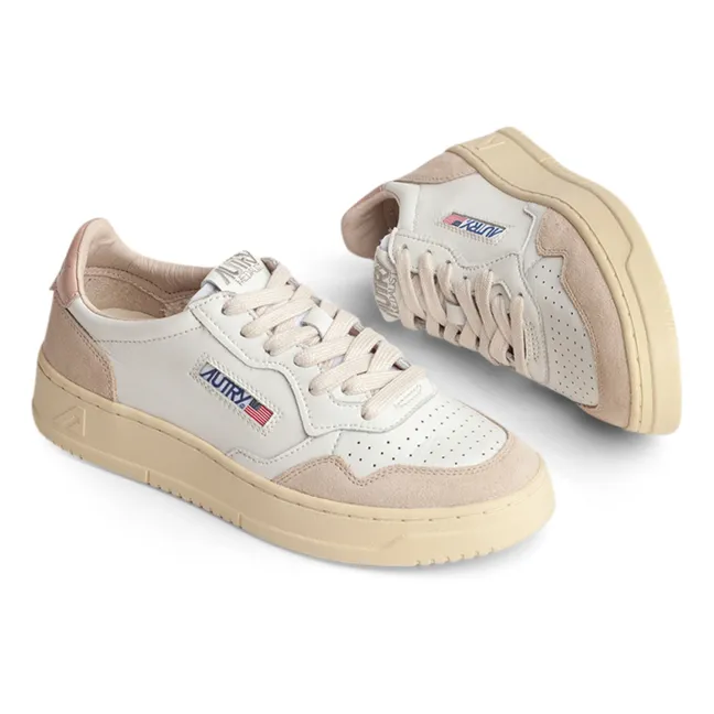 Zapatillas Medalist Low Piel/Ante | Rosa Pálido