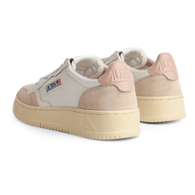Zapatillas Medalist Low Piel/Ante | Rosa Pálido