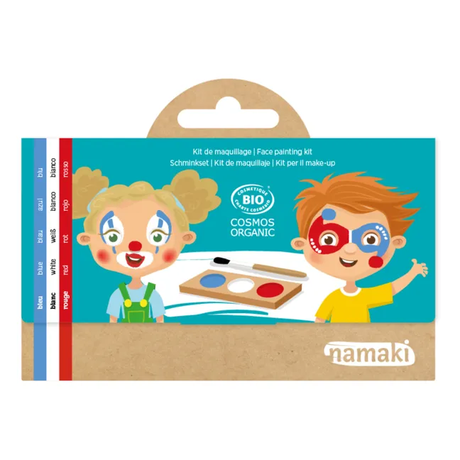 Clown & Harlequin 3 Shades Makeup Kit  | Blue