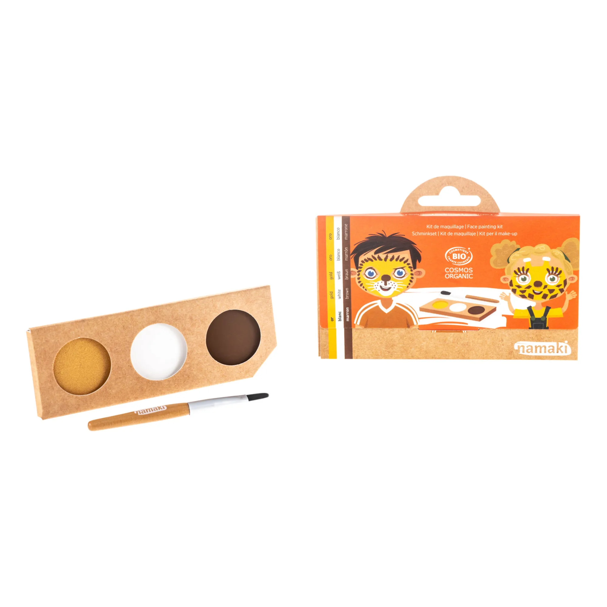 Namaki Gold Lion & Giraffe 3 Shades Makeup Kit