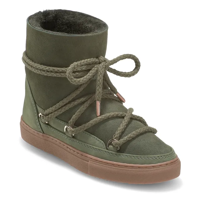 Boots Fourrées Classic | Vert kaki