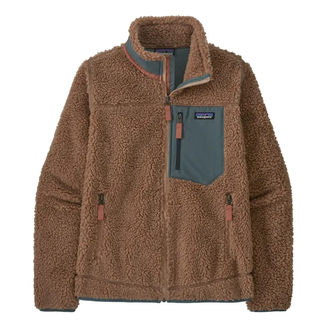 Classic Retro-X Fleece Jacket | Taupe brown