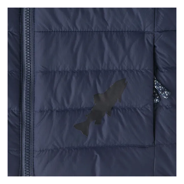 Anorak de plumón reciclado Down Sweater | Azul Marino