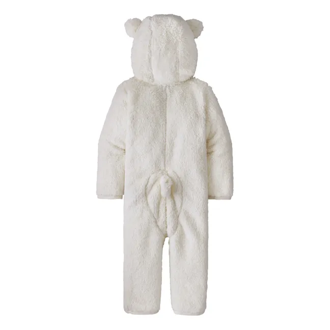 Combinaison Furry Polyester Recyclé | Ecru