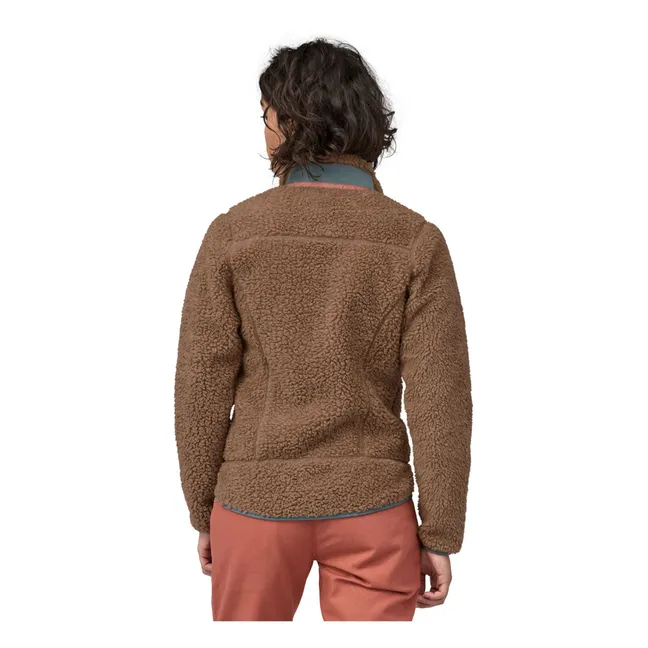 Classic Retro-X Fleece Jacket | Taupe brown