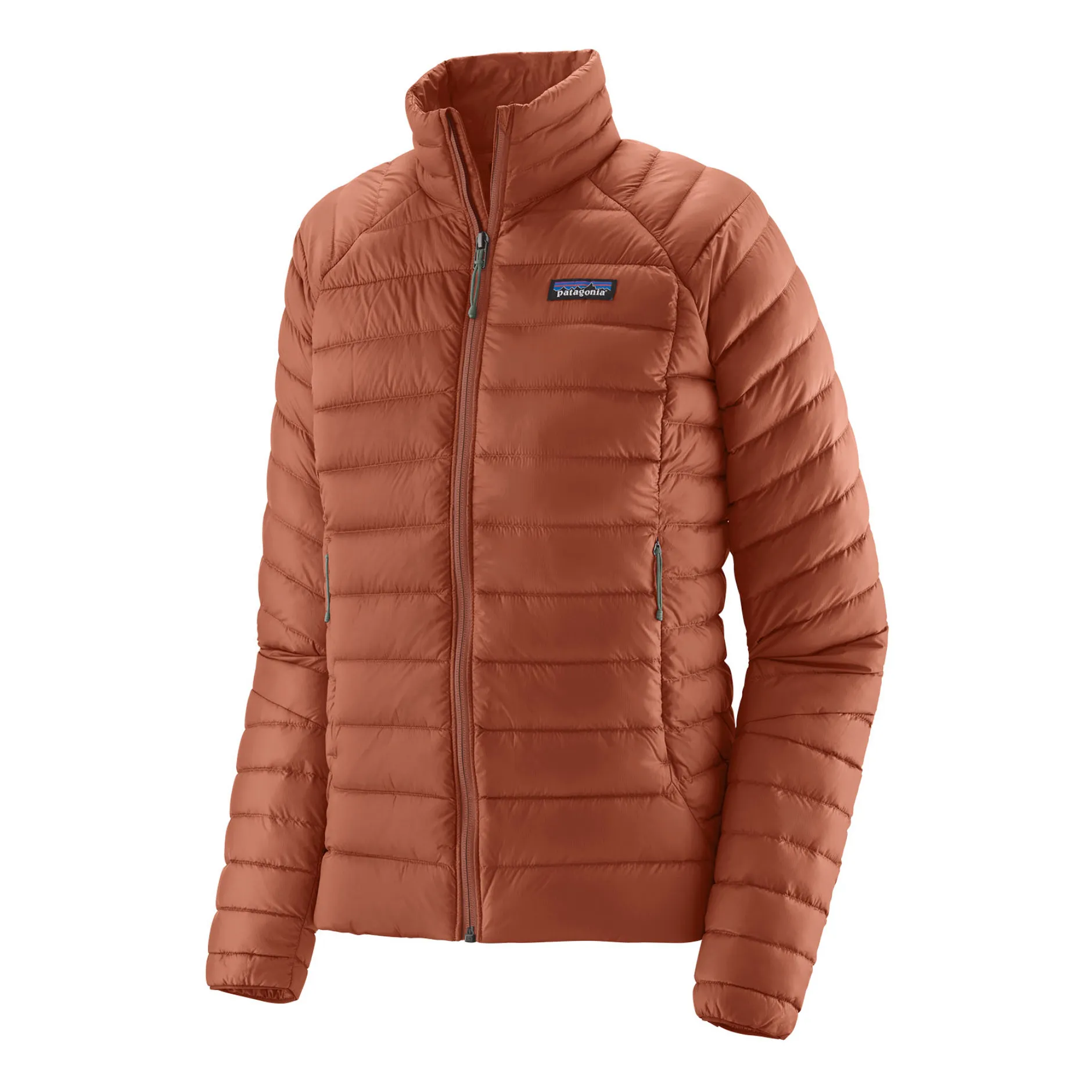 Patagonia Terracotta Recycled Fine Down Jacket
