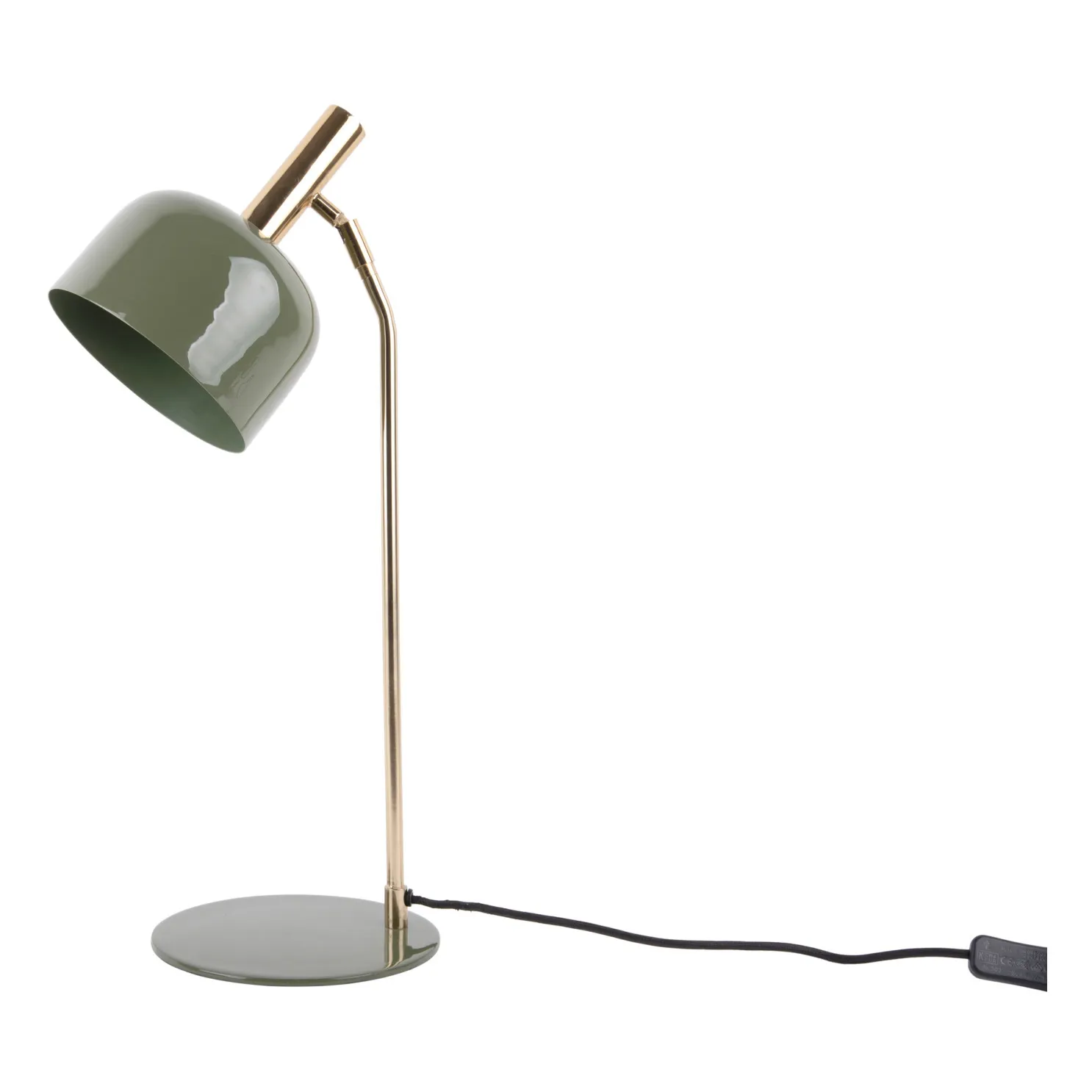 Present Time Green Smart Table Lamp In Enamel