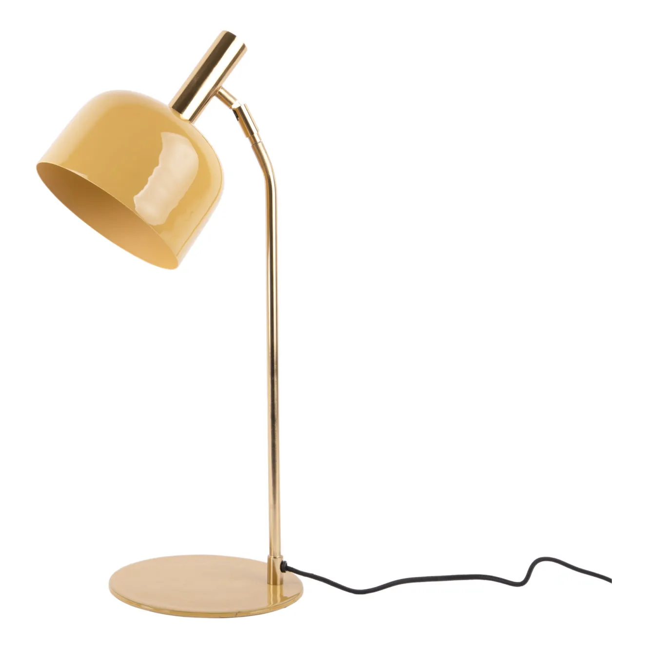 Present Time Yellow Smart Table Lamp In Enamel
