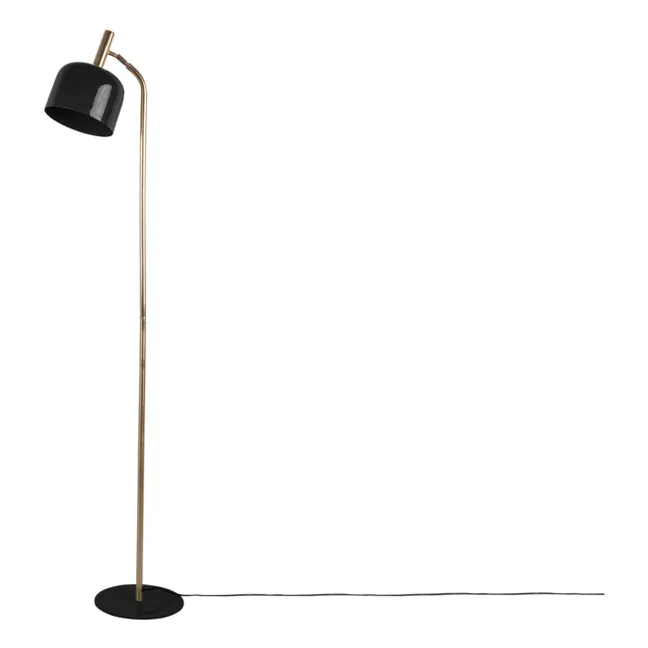 Lámpara de pie Smart esmaltada | Negro