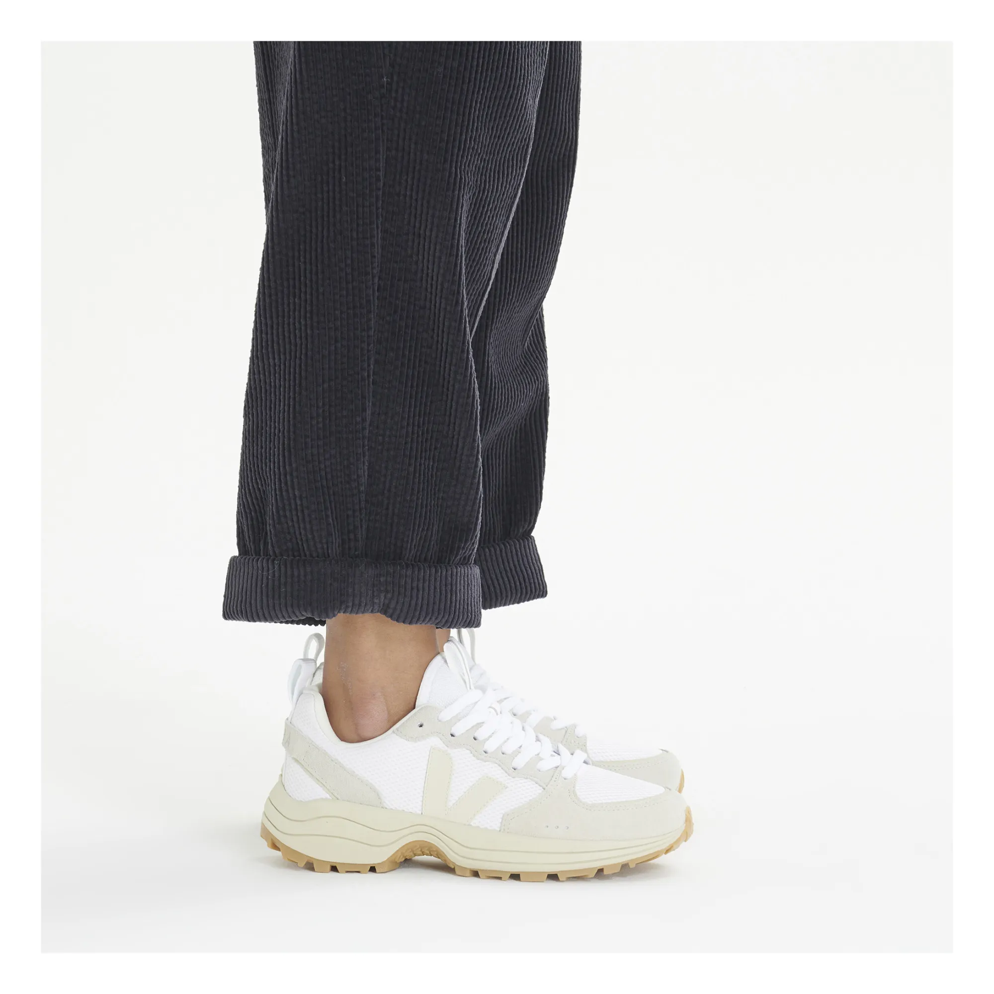 Pantalon Velours Côtelé Padow | Carbone- Image produit n°3