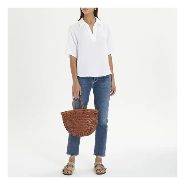 Blouse Ryder Gaze de Coton | Blanc