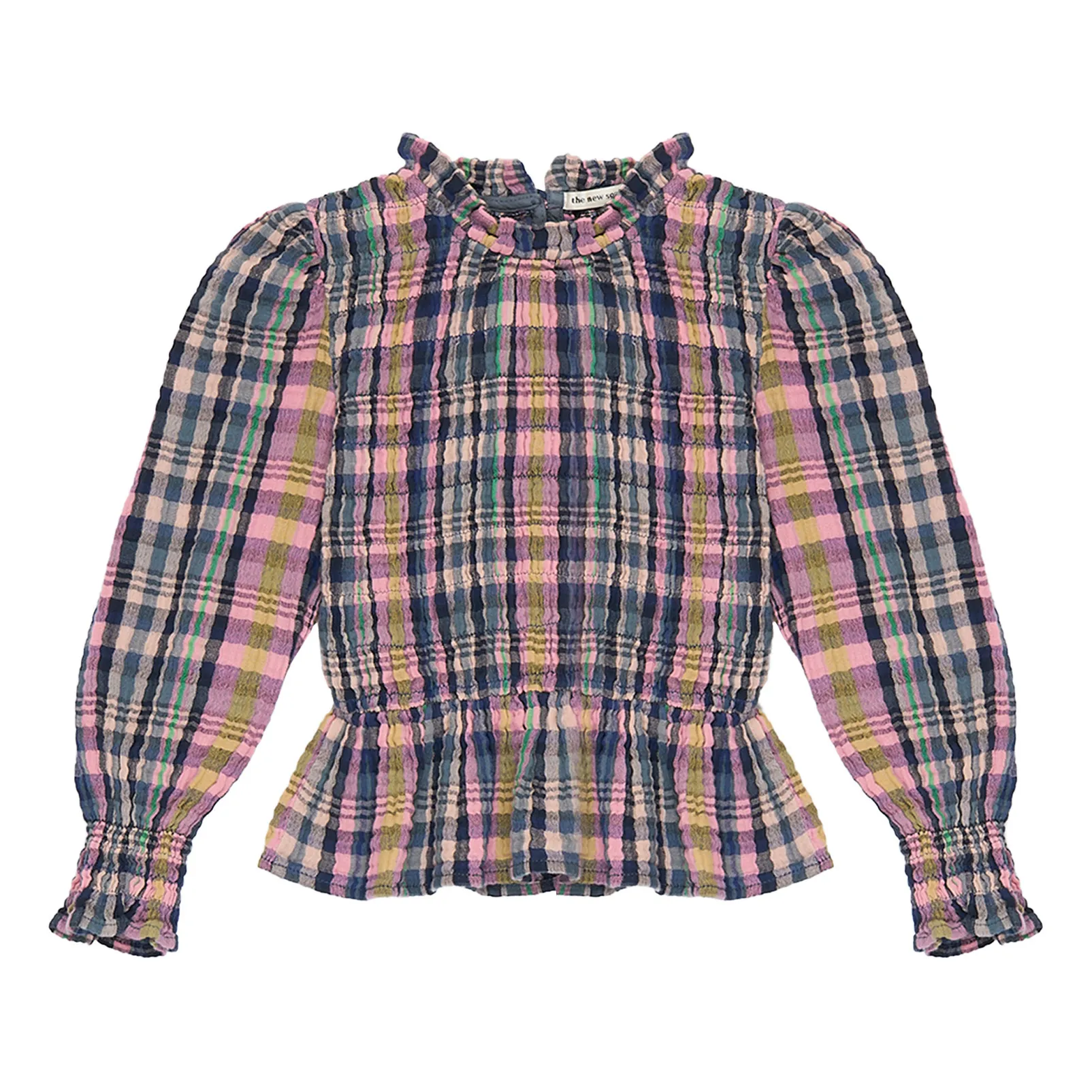 The New Society Pink Ricarda Responsible Cotton Blouse