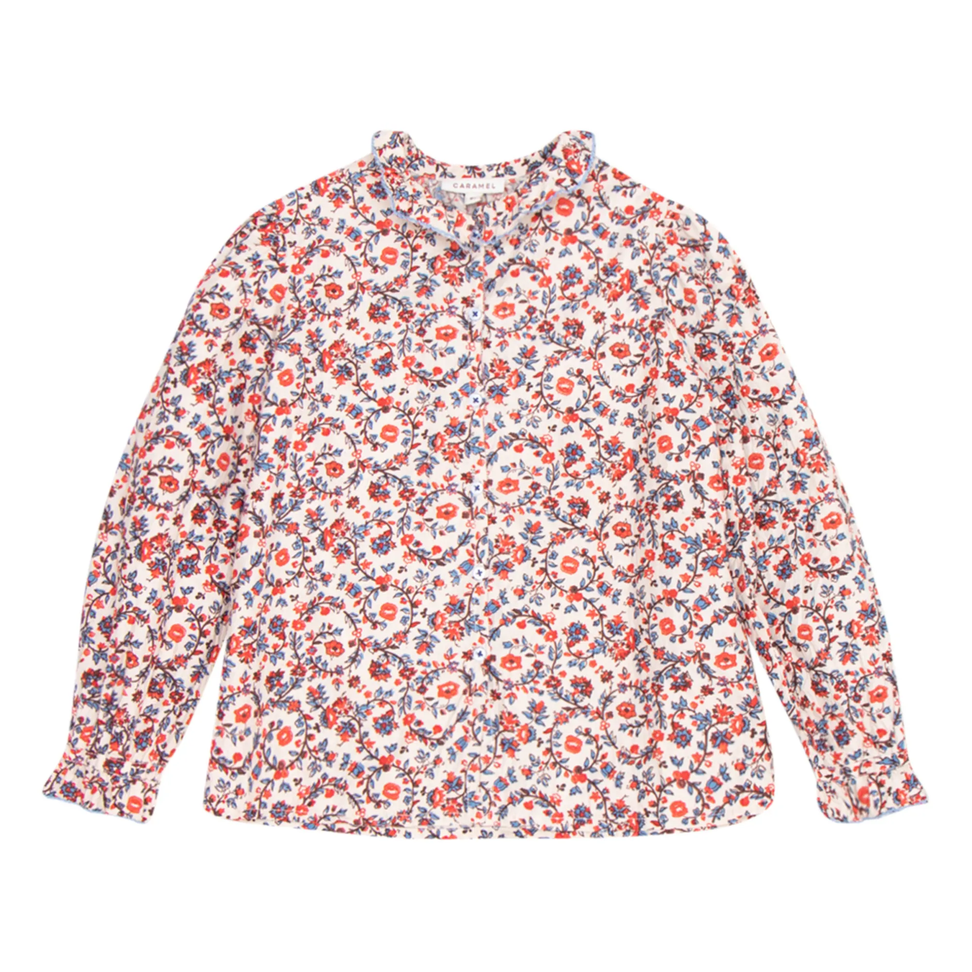 Caramel Ecru Madison Blouse